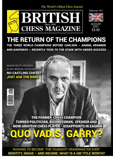 British Chess Magazine Subscription UK Offer