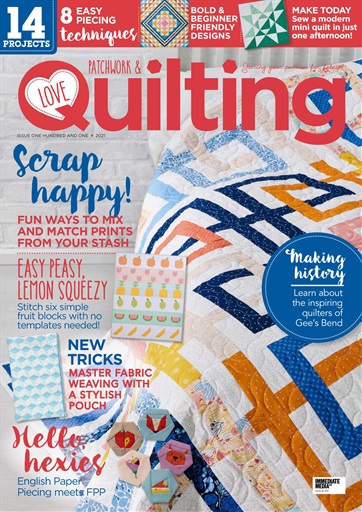 Love Patchwork and Quilting Magazine Subscription UK Offer
