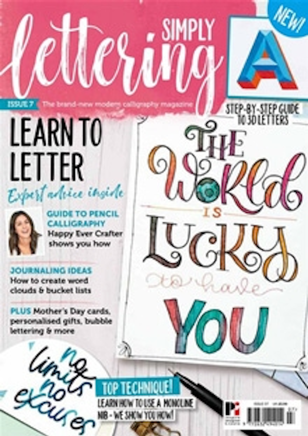 Simply Lettering Magazine Subscription UK Offer