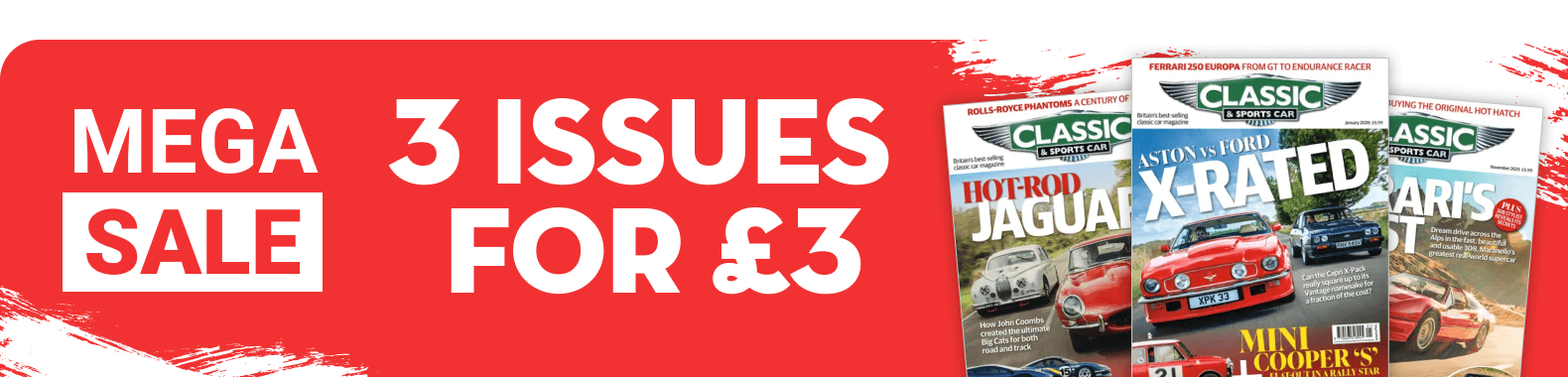 Classic and Sports Car - Mega Sale 2026