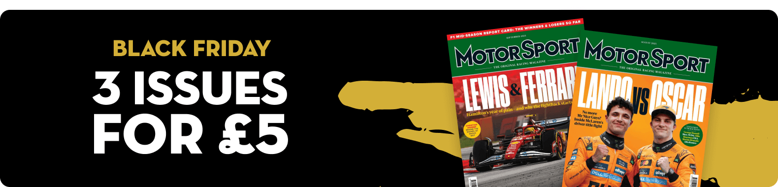 Motor Sport - Black Friday 2025