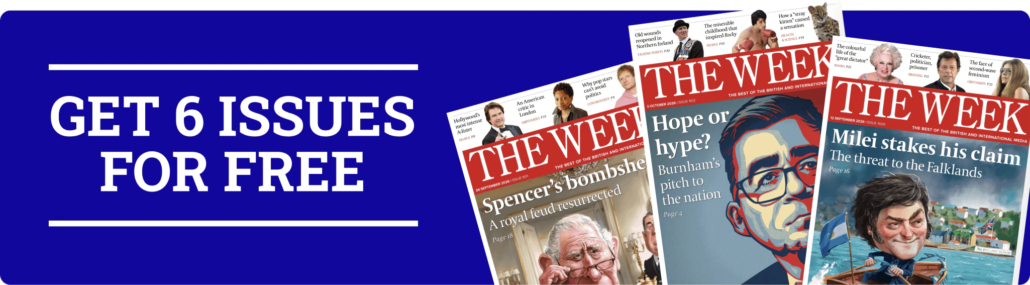 SPOTLIGHT - The Week - 6 free issues