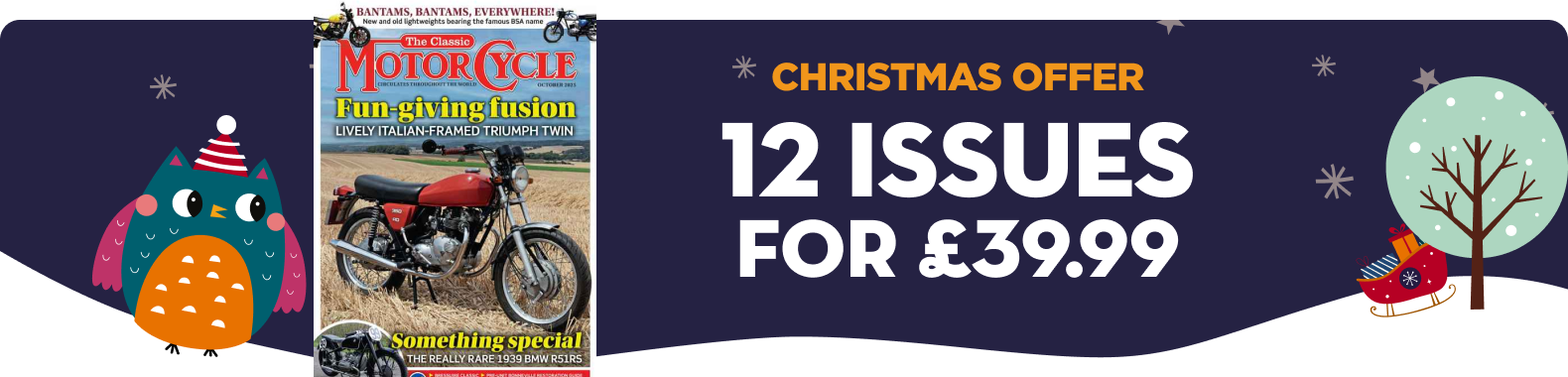 The Classic MotorCycle - XMAS2025