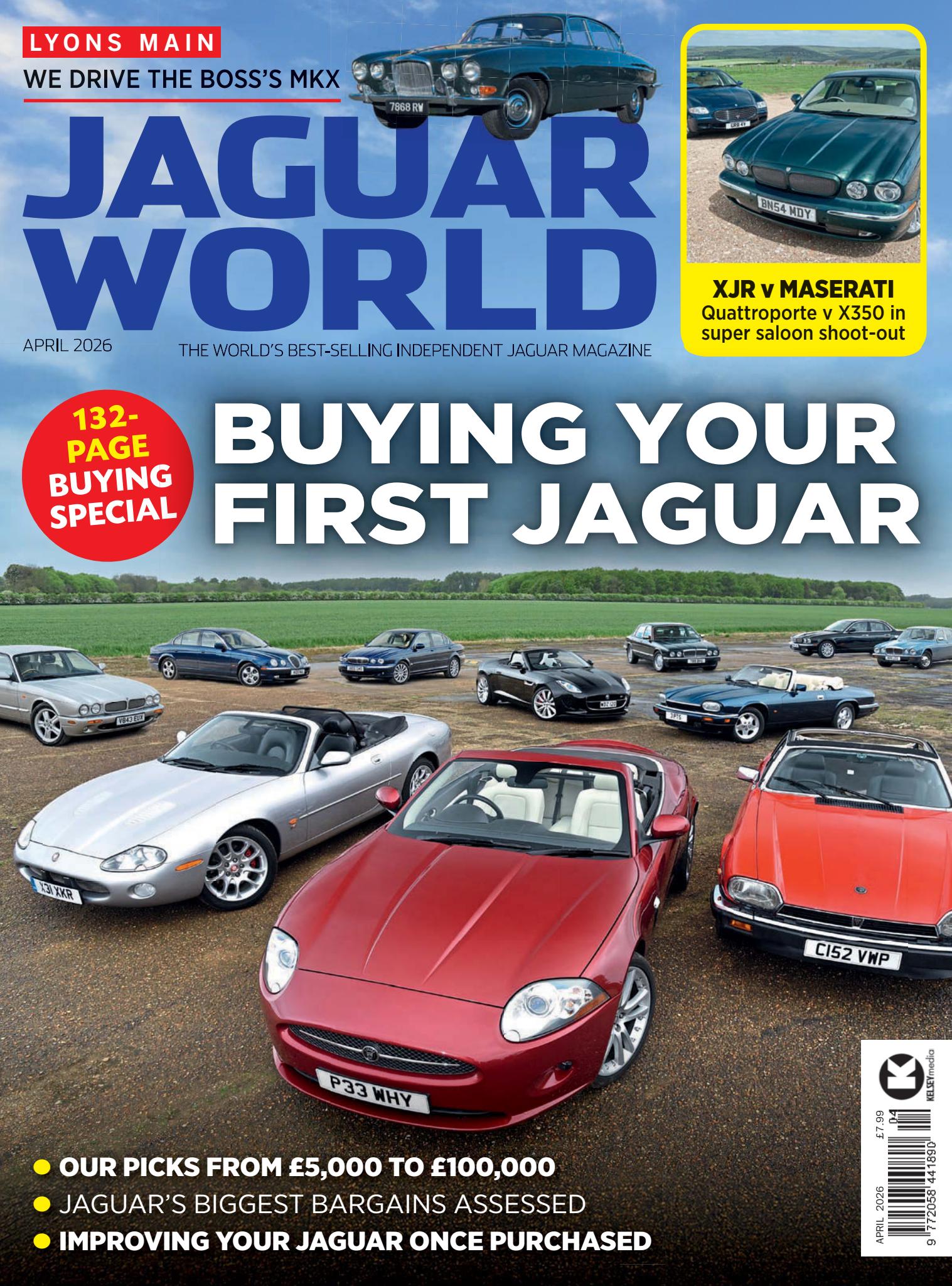 Jaguar World Magazine Subscription