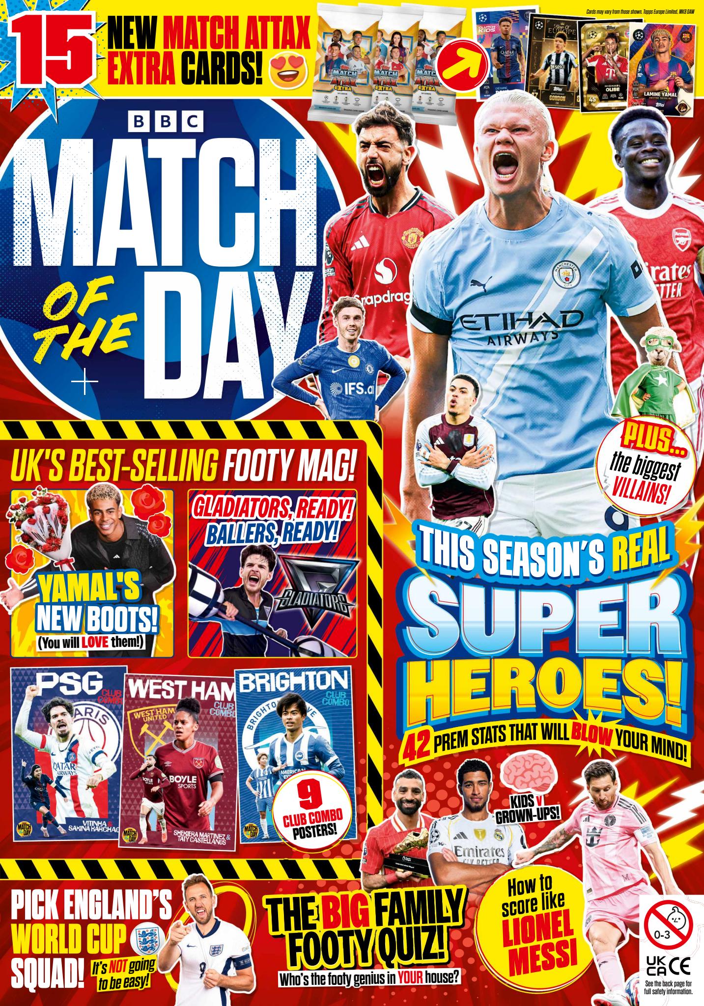 Match of The Day Magazine Subscription