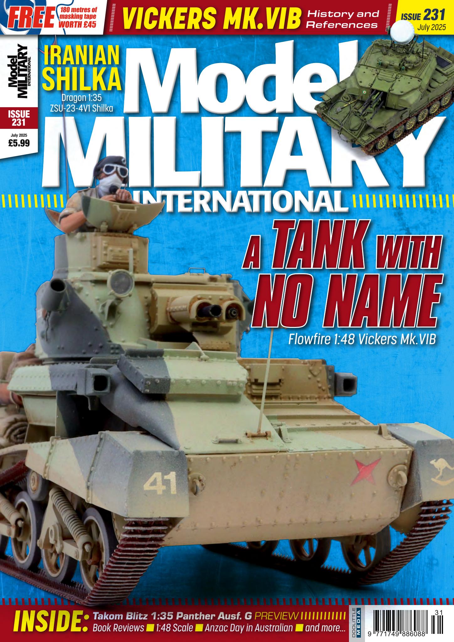 Model Military Magazine Subscription