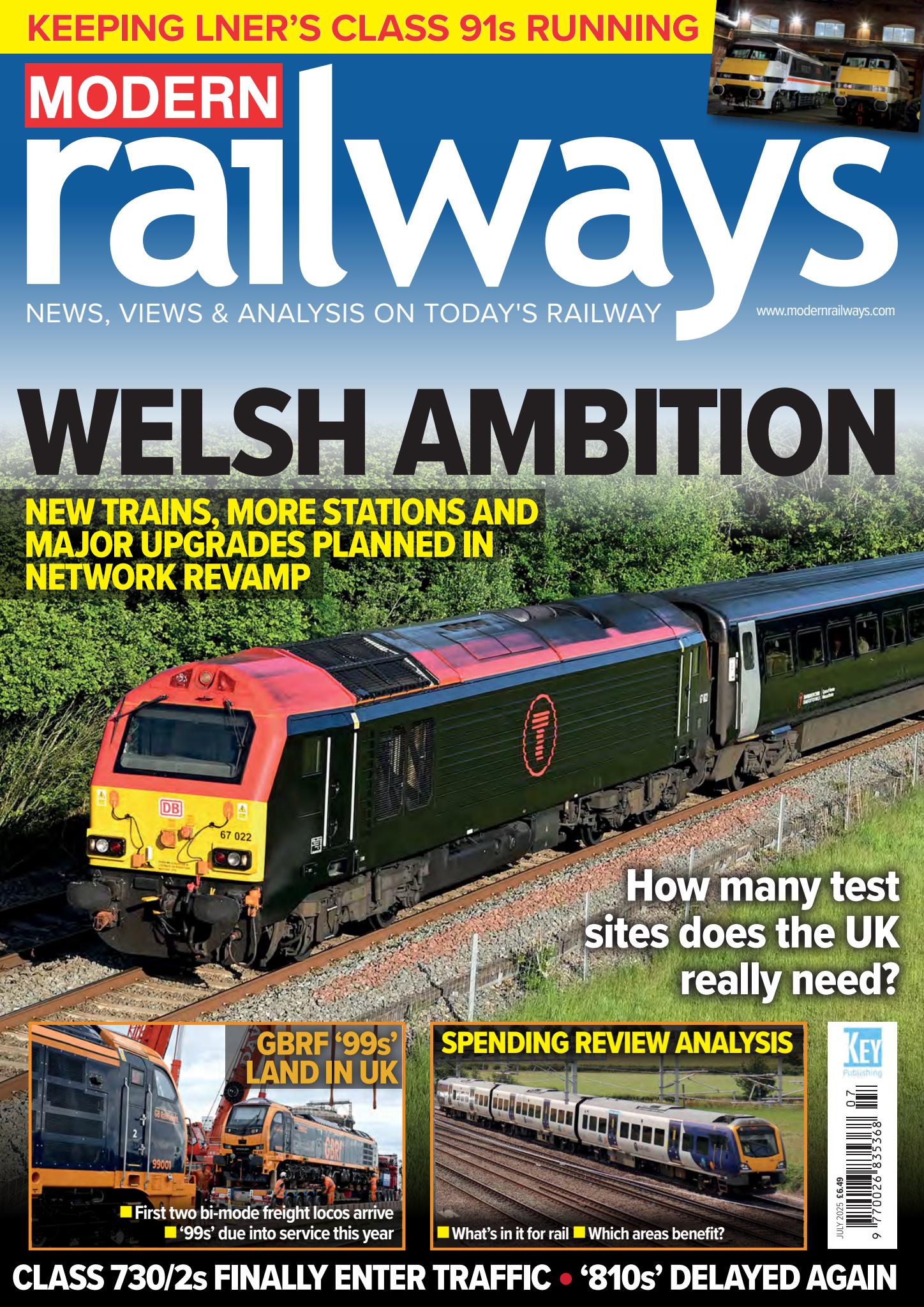 Modern Railways Magazine Subscription