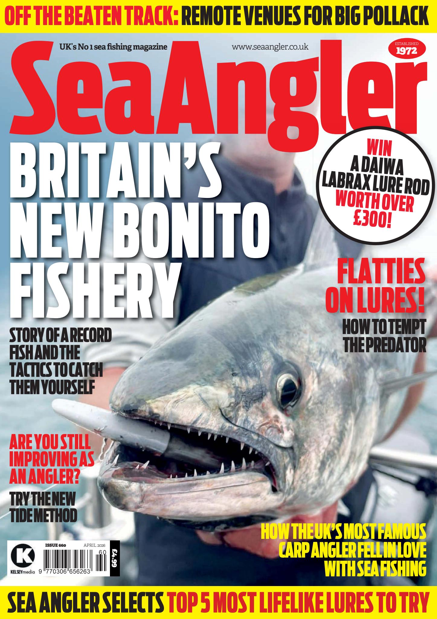 Sea Angler Magazine Subscription