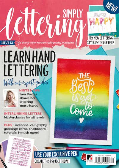 Simply Lettering Magazine Subscriptions | magazine.co.uk