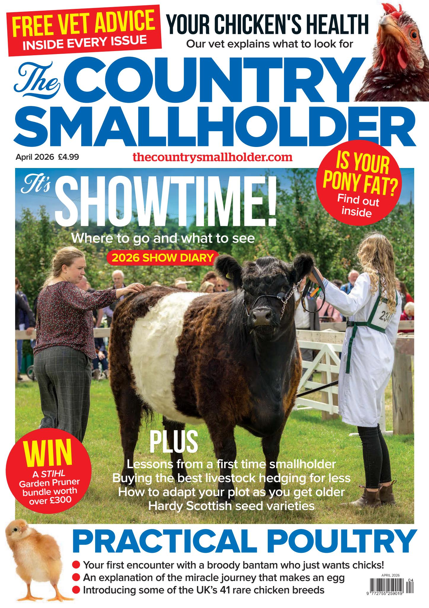 The Country Smallholder Magazine Subscription