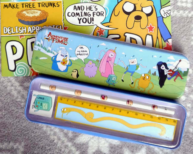 adventure time stationery set 