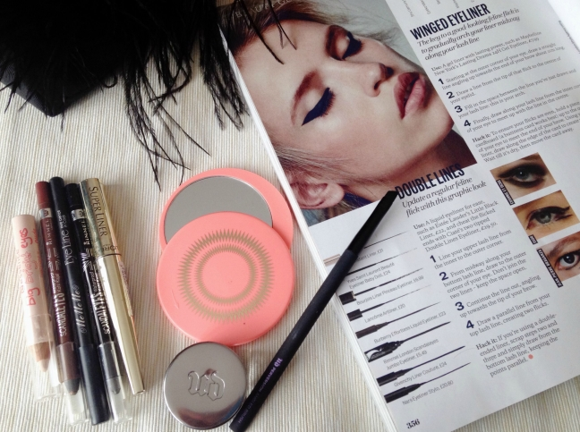 Elle magazine eyeliner feature