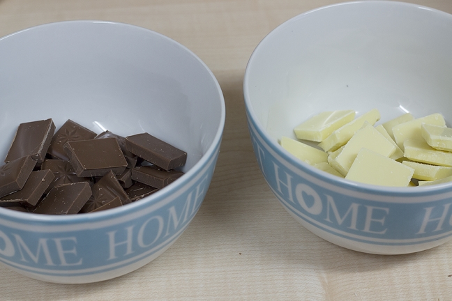 milk and white chocolate shortbread recipe