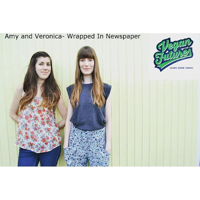 Vegan Futures Wrapped in Newspaper