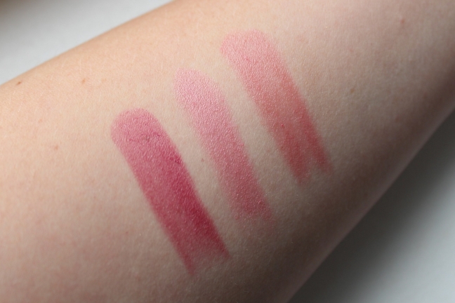Red Magazine - Pink Lipstick Swatches