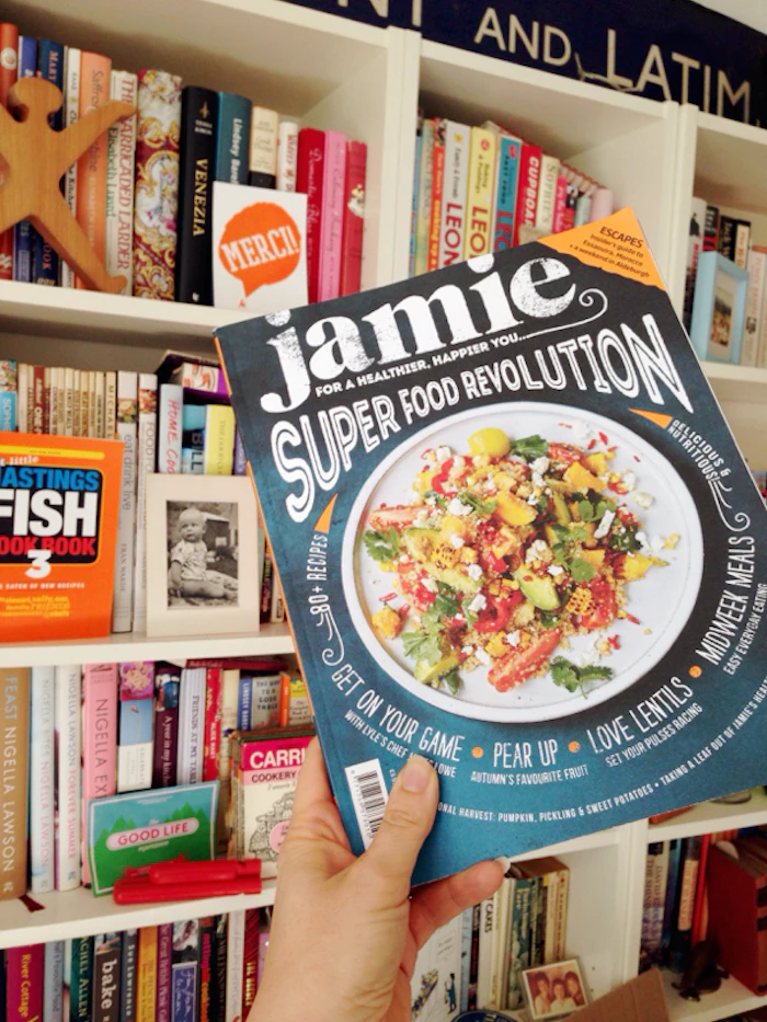 Jamie Oliver magazine cook books
