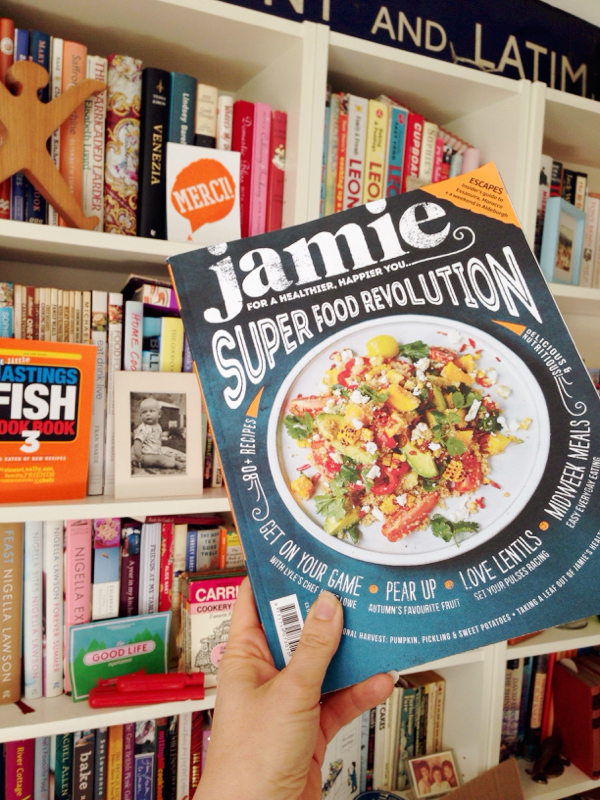 Jamie Oliver magazine cook books