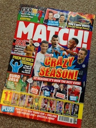 Match magazine front cover