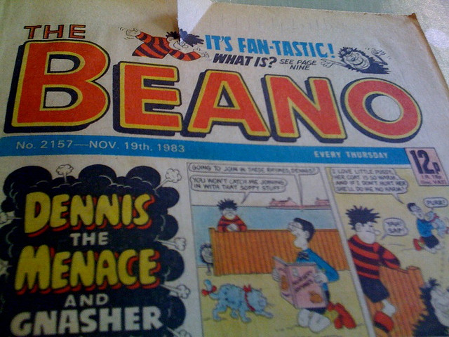 1983 beano comic