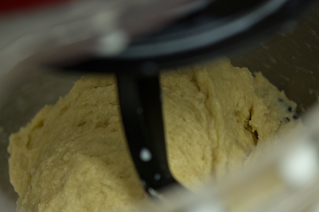 cinnamon twists dough mixer