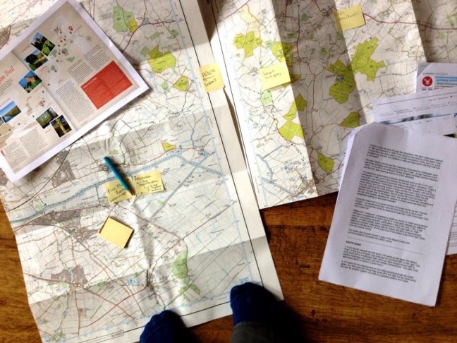 trail hiking maps