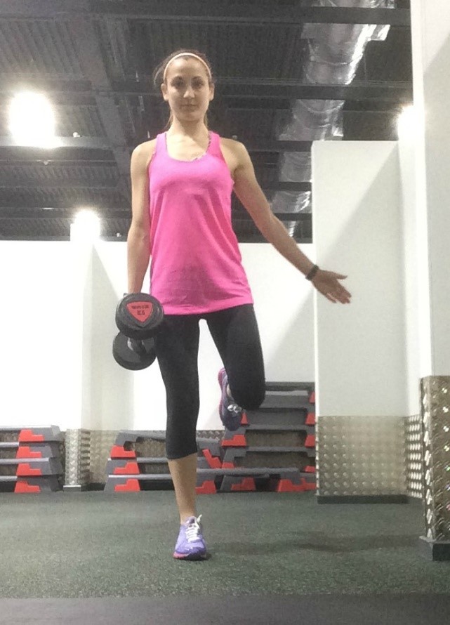 leg lift womens fitness running