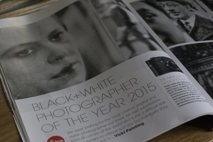 photography magazine  black and white
