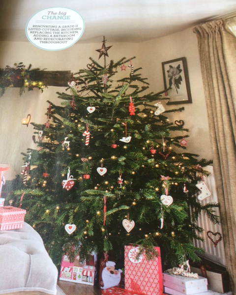 Ideal Home maagzine Christmas tree