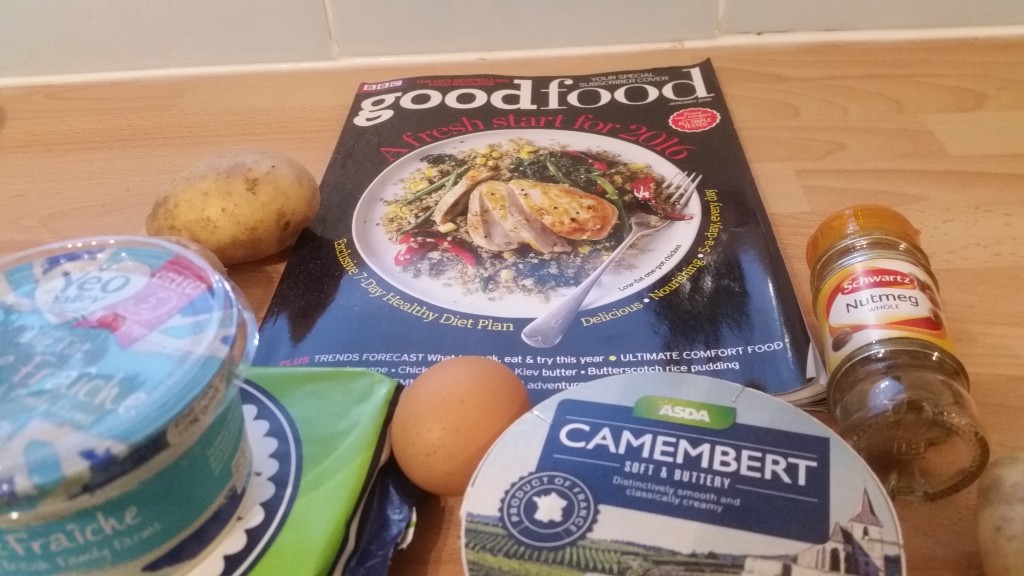 good food magazine in use
