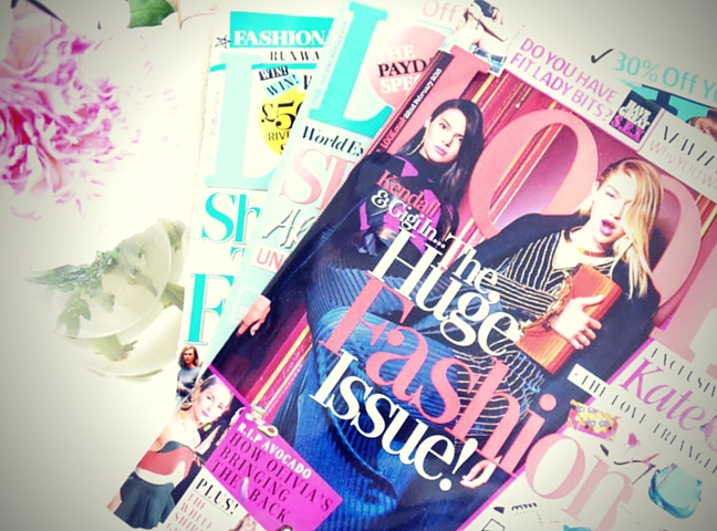 A selection of issues of Look magazine