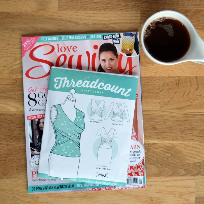 An issue of Love Sewing magazine