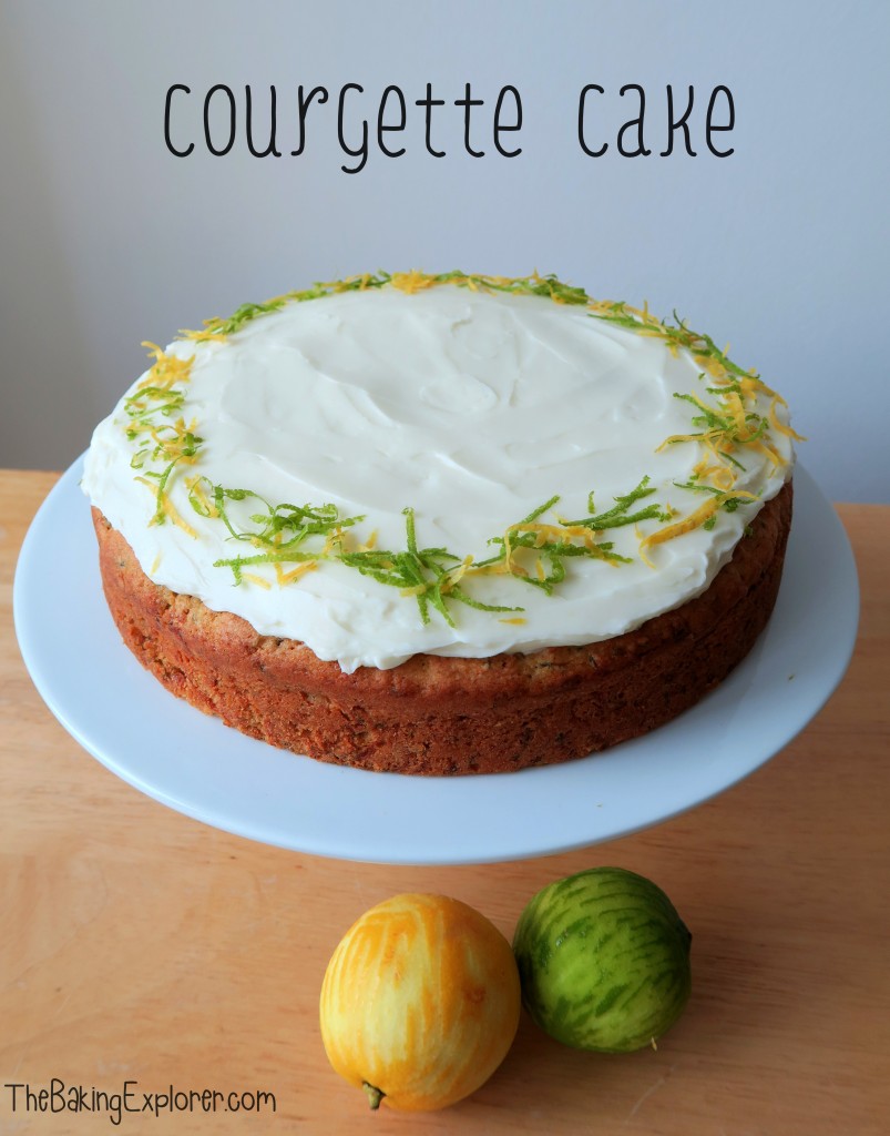 Courgette cake