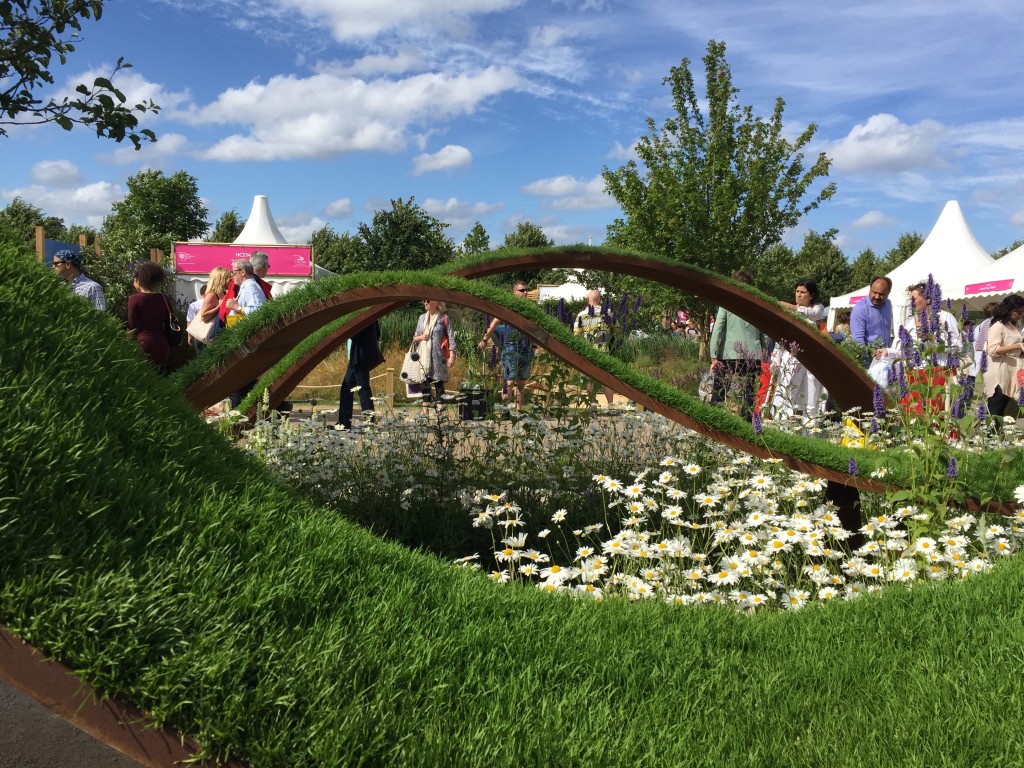RHS Hampton Court Flower Show The World Vision Garden