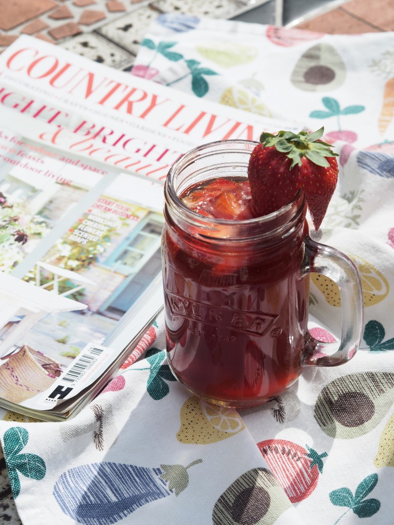 flavoured iced tea country living august 2016