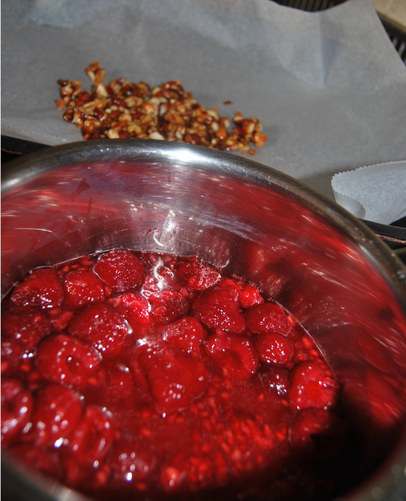 homemade raspberry jam