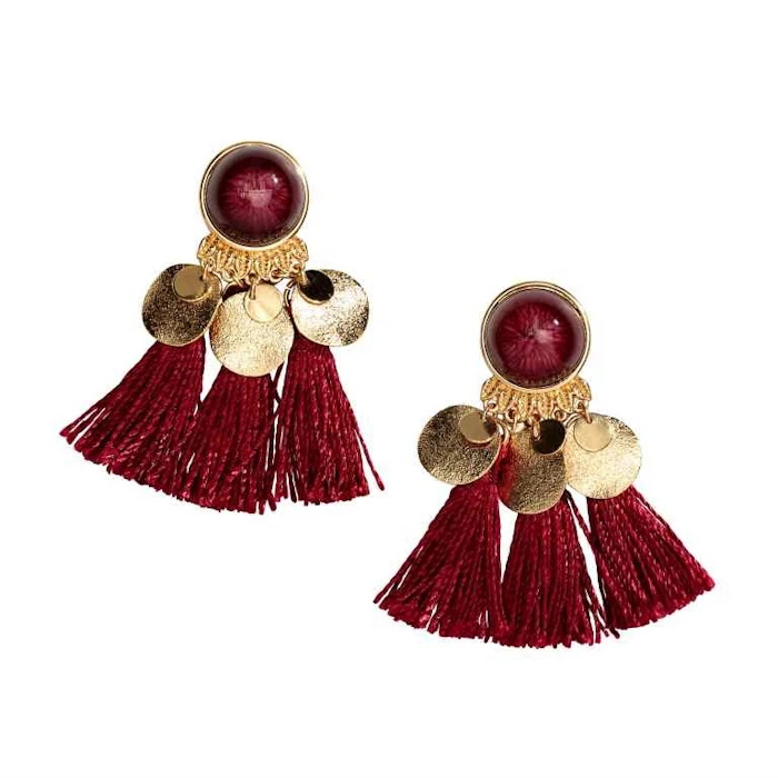 H&M Earrings Red Magazine