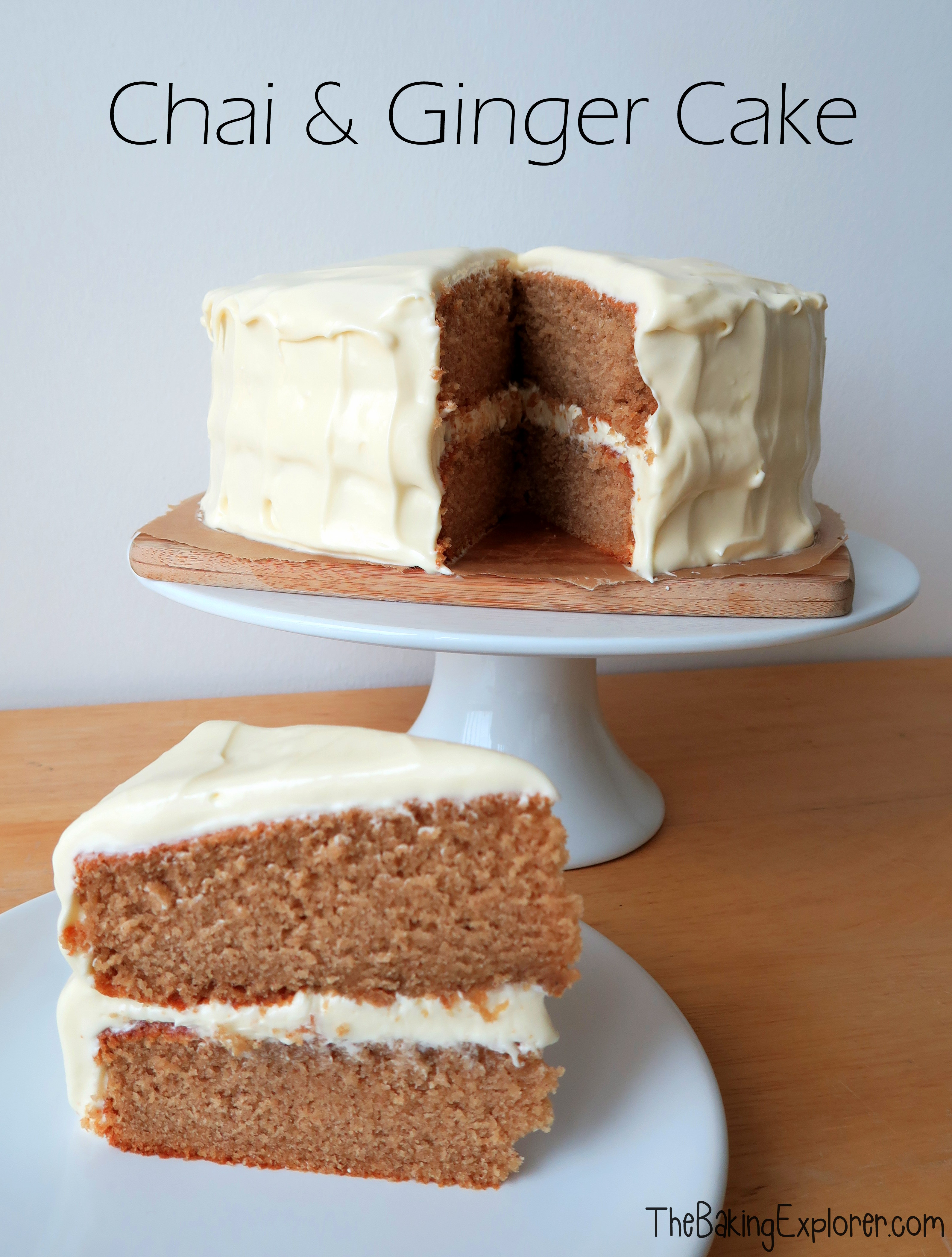 Chai & Ginger Cake