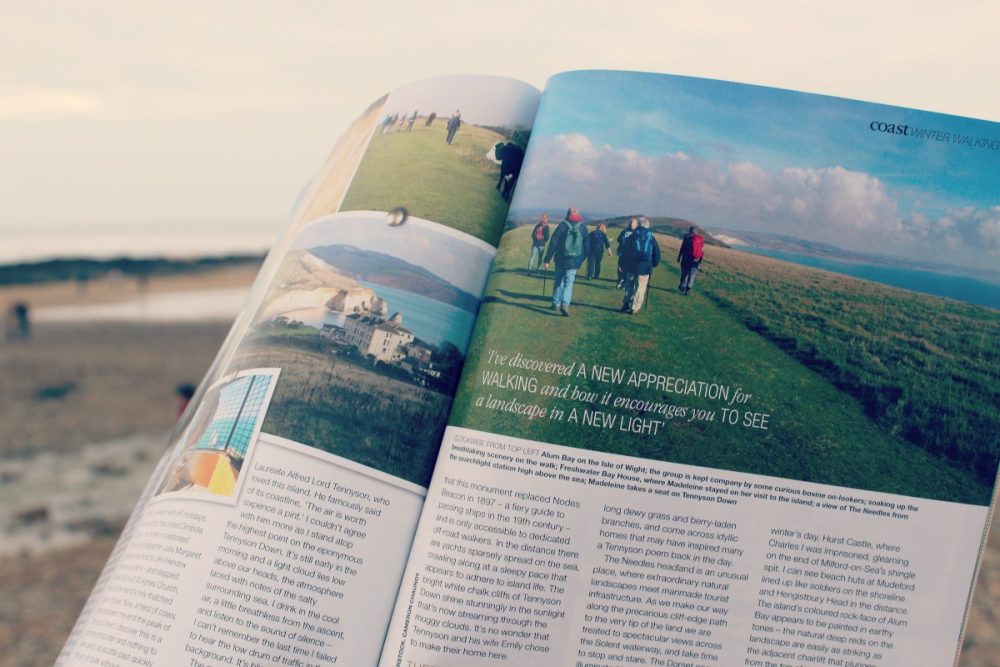 Coast magazine winter walking