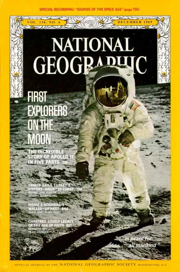 Apollo 11 National Geographic Cover