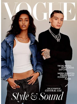 Vogue magazine cover