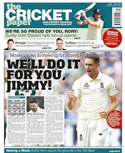 The Cricket Paper newspaper