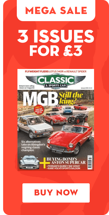 Classic & Sports Car 3 Issues for £3